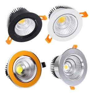 Plafonnier LED encastré à intensité variable design moderne minimaliste aluminium diffuseur polycarbonate éclairage intérieur chambres salons cuisine bureau économie d’énergie certification CCC ROHS