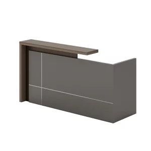 Comptoir de réception minimaliste en bois époxy design moderne élégant hôtel bureau salle d’accueil mobilier fonctionnel durable Comptoir de réception minimaliste en bois époxy design moderne élégant hôtel bureau salle d’accueil mobilier fonctionnel durable