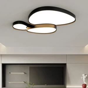 Plafonnier LED design moderne et simple luminaire décoratif d’intérieur pour salon cuisine chambre ou balcon éclairage chaleureux et économique Plafonnier LED design moderne et simple luminaire décoratif d’intérieur pour salon cuisine chambre ou balcon éclairage chaleureux et économique