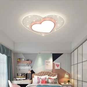 Plafonnier LED design moderne pour chambre d’enfant motifs étoilés romantiques éclairage décoratif pour filles et garçons Plafonnier LED design moderne pour chambre d’enfant motifs étoilés romantiques éclairage décoratif pour filles et garçons