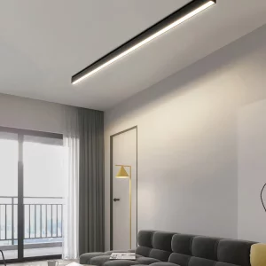 Plafonnier LED en bois naturel  design moderne minimaliste  éclairage intérieur  salon  cuisine  bureau  lumière douce  économie d’énergie  élégance naturelle