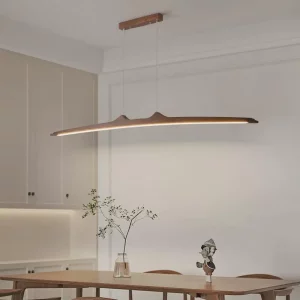Suspension LED bois naturel design scandinave nordique moderne éclairage chaleureux économique élégant table à manger salon bar Suspension LED bois naturel design scandinave nordique moderne éclairage chaleureux économique élégant table à manger salon bar
