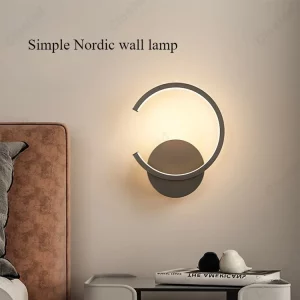 Applique murale LED design scandinave minimaliste éclairage doux chambre salon couloir bureau décoration intérieure moderne lumière chaleureuse économique élégant Applique murale LED design scandinave minimaliste éclairage doux chambre salon couloir bureau décoration intérieure moderne lumière chaleureuse économique élégant