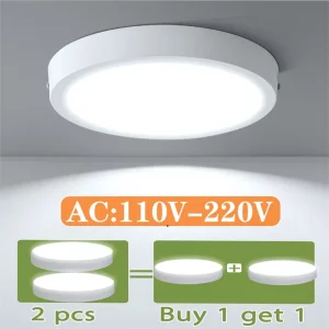 Plafonnier LED moderne design minimaliste lumière douce chambre salon cuisine éclairage intérieur élégant économie d’énergie Plafonnier LED moderne design minimaliste lumière douce chambre salon cuisine éclairage intérieur élégant économie d’énergie