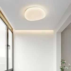 Plafonnier LED acrylique design nordique moderne chambre salon éclairage doux économique élégant