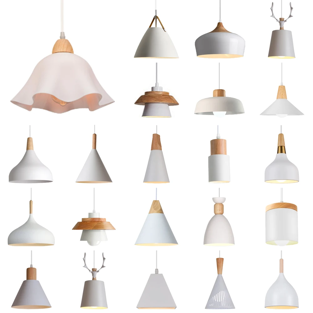 Plafonnier suspendu en bois design scandinave moderne éclairage LED lumière chaleureuse salon chambre cuisinedécoration intérieure écoénergétique