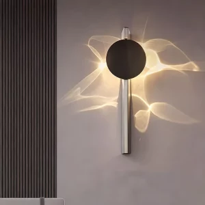 Applique murale LED ondulée style nordique créatif luminaire décoratif d’intérieur idéal pour une chambre à coucher un salon un porche ou des escaliers Applique murale LED ondulée style nordique créatif luminaire décoratif d’intérieur idéal pour une chambre à coucher un salon un porche ou des escaliers