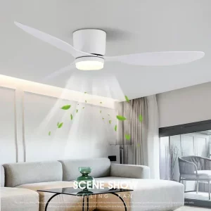 Plafonnier LED bois naturel design scandinave nordique moderne chambre salon éclairage chaleureux économique élégant