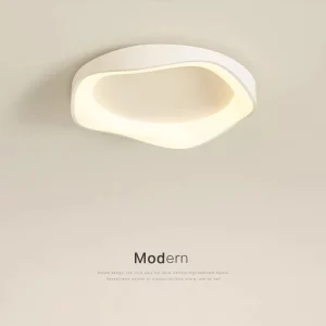 Plafonnier LED en métal design moderne minimaliste éclairage doux salon salle à manger énergie économique élégance intemporelle Plafonnier LED en métal design moderne minimaliste éclairage doux salon salle à manger énergie économique élégance intemporelle