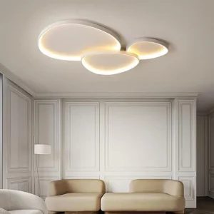 Plafonnier LED en métal et acrylique design moderne luminaire decoratif salon salle à manger chambre loft économies d’énergie élégance intemporelle