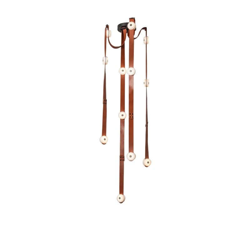 Plafonnier suspendu design moderne style artistique éclairage salon salle à manger lumière chaleureuse flexibilité déco intérieure