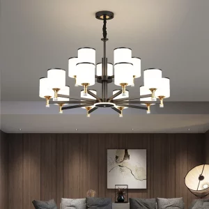 Plafonnier LED métal et verre design moderne industriel salon salle à manger lumière chaleureuse économie d’énergie élégance naturelle Plafonnier LED métal et verre design moderne industriel salon salle à manger lumière chaleureuse économie d’énergie élégance naturelle