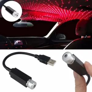 Projecteur laser portable étoile lumière romantique USB voiture support flexible lampe ambiant decoration intérieure portable design moderne économique Projecteur laser portable étoile lumière romantique USB voiture support flexible lampe ambiant decoration intérieure portable design moderne économique