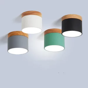 Plafonnier LED bois naturel design scandinave nordique moderne chambre salon éclairage chaleureux économique élégant Plafonnier LED bois naturel design scandinave nordique moderne chambre salon éclairage chaleureux économique élégant