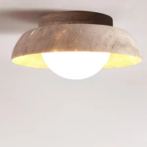 Plafonnier béton design moderne-industriel éclairage doux pour salon couloir chambre éclairage intérieur élégant et durable Plafonnier béton design moderne-industriel éclairage doux pour salon couloir chambre éclairage intérieur élégant et durable