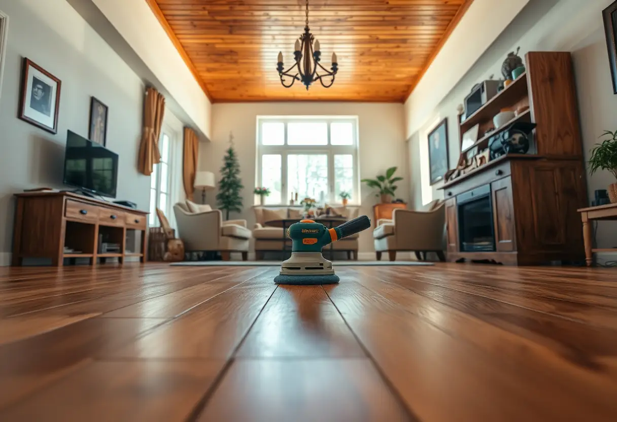 comment poncer un parquet bois