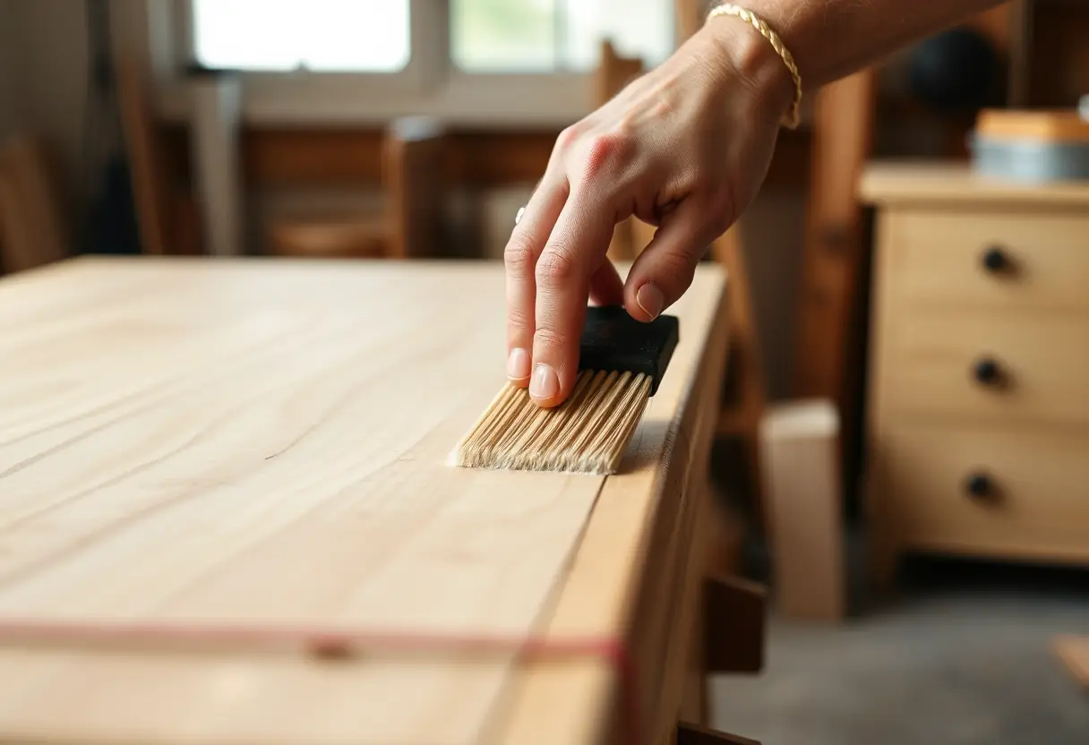 quelle peinture pour peindre des meubles en bois